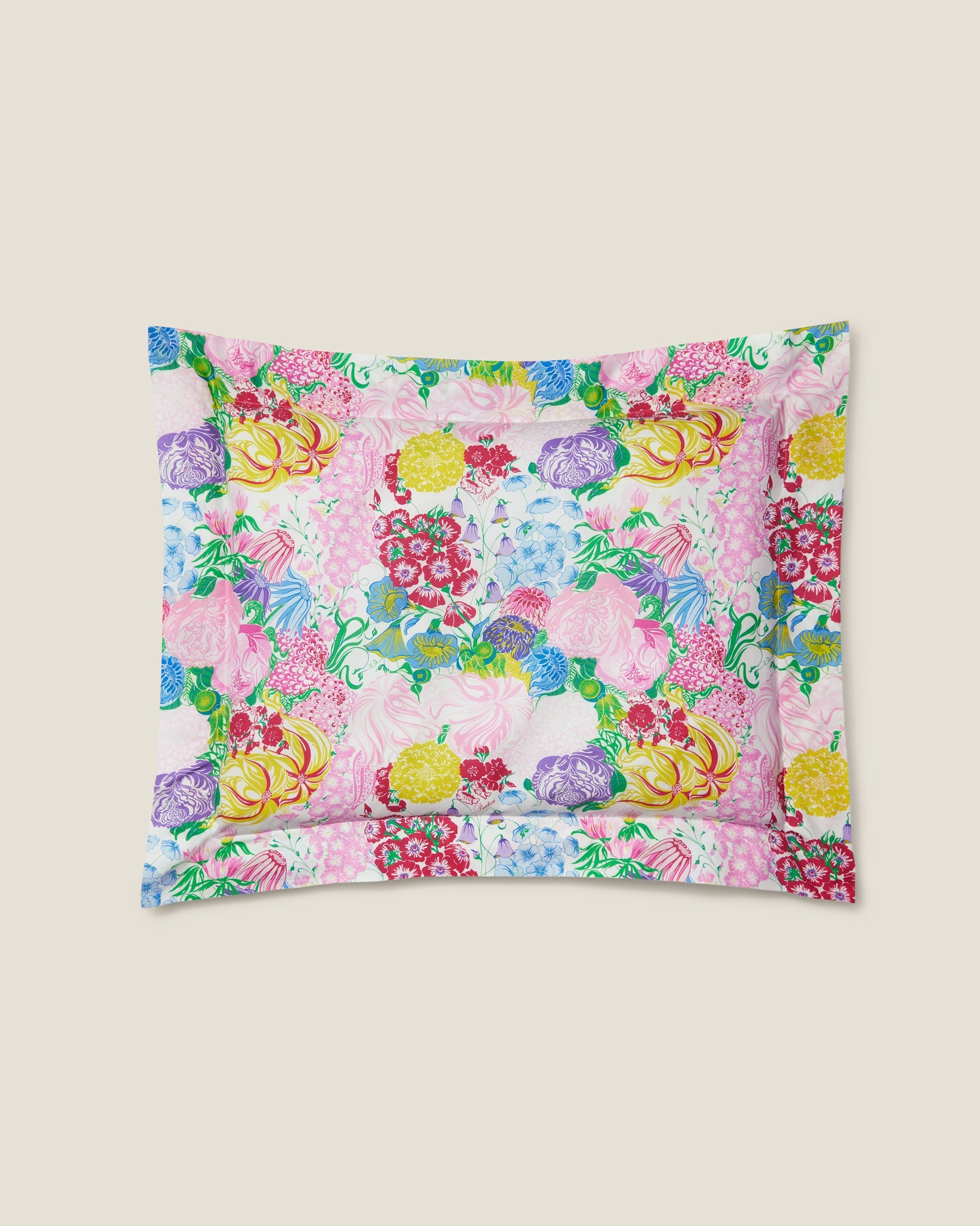 Millefiori standard sham