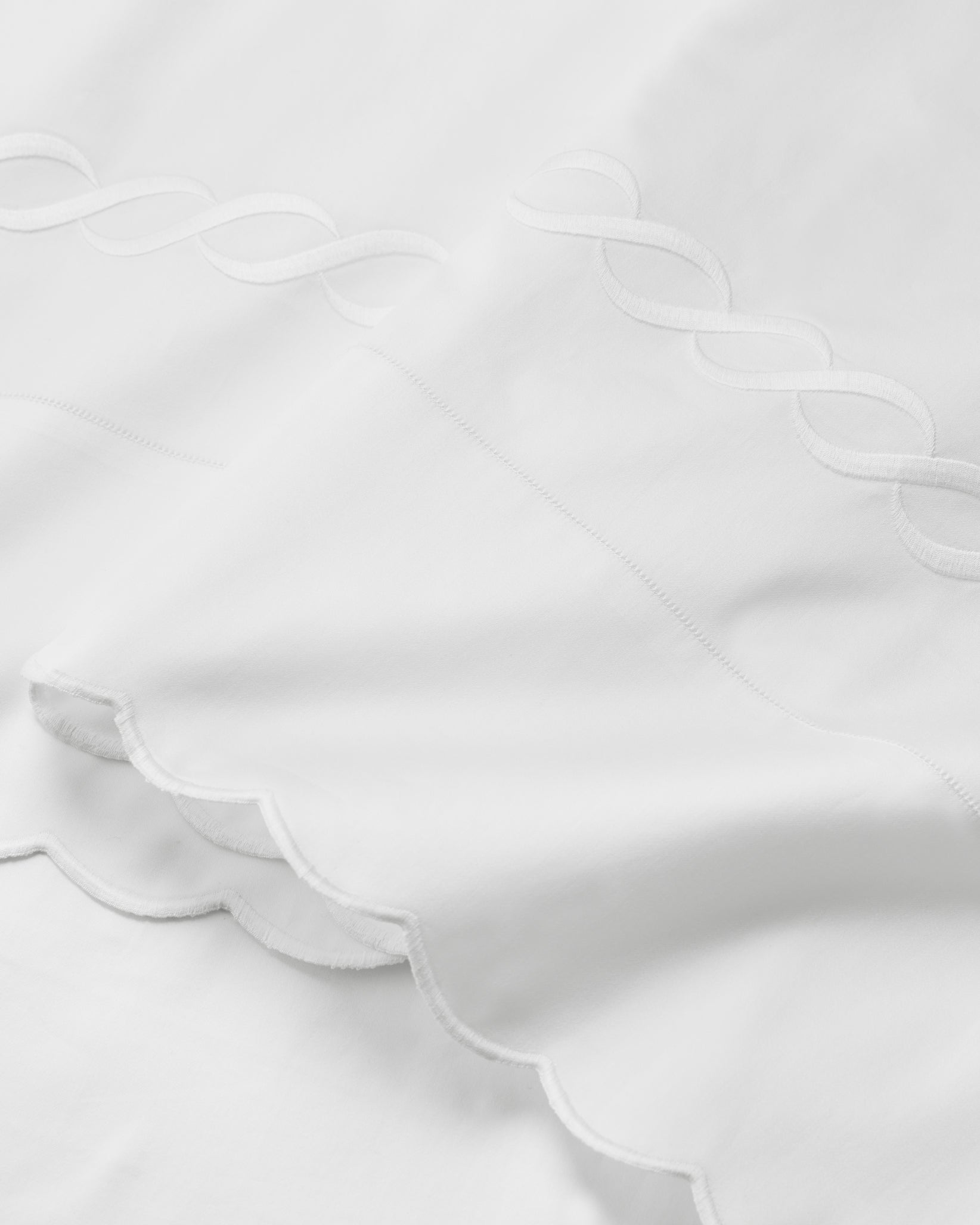 Treccia splendore white/white texture