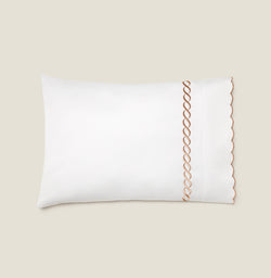 KING (PAIR) / WHITE/ROSE GOLD