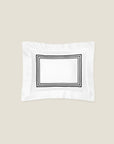 Tre Righe Splendore white/black boudoir sham