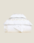 Paolina white/beige duvet cover stack