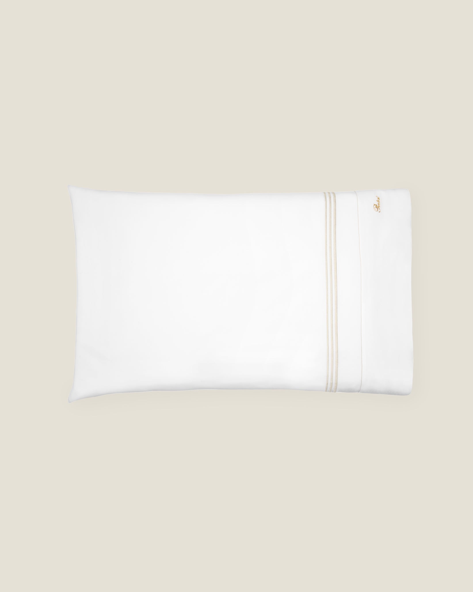 Tre Righe pillowcase white/sage