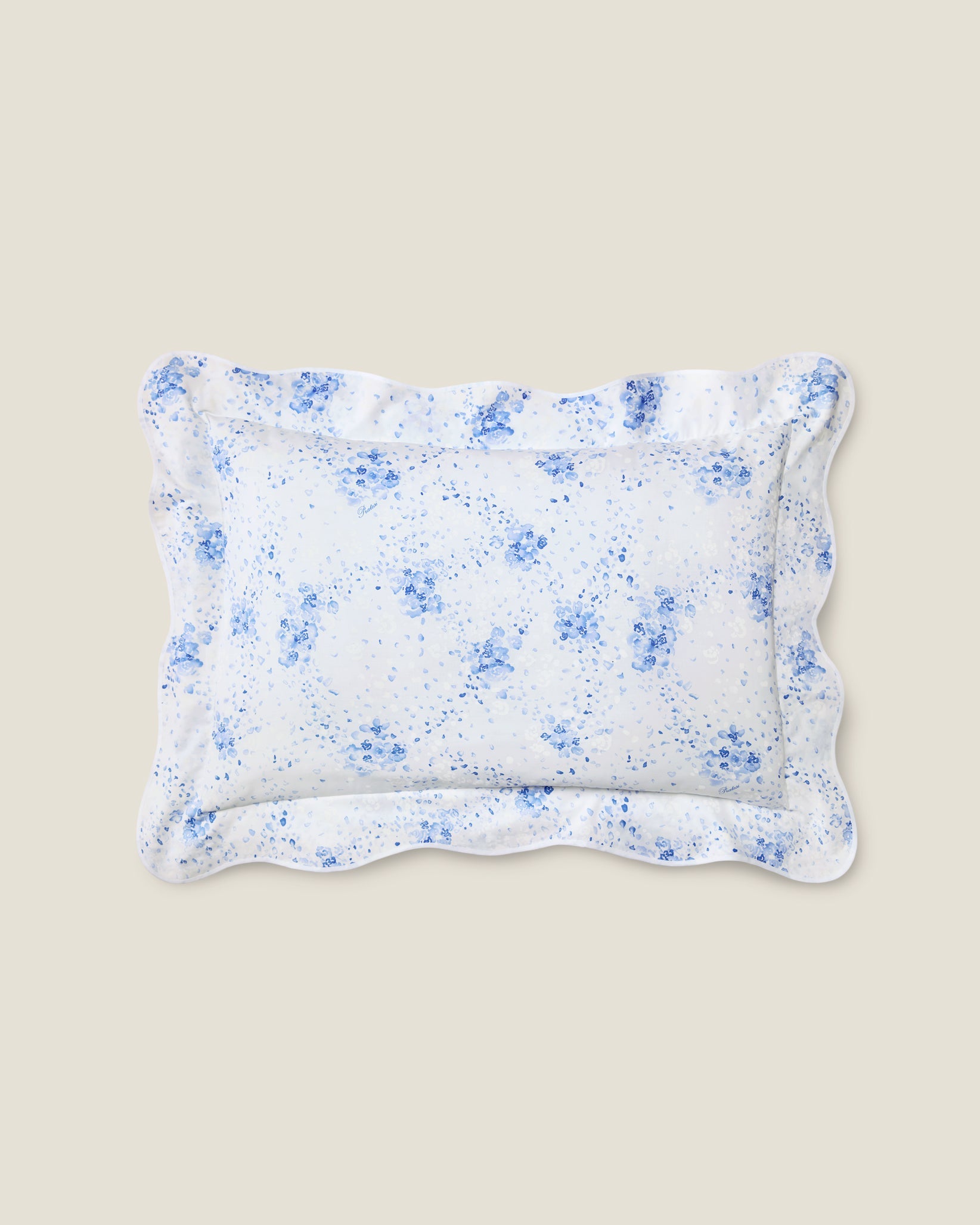 M&#39;ama non M&#39;ama standard sham in medium blue