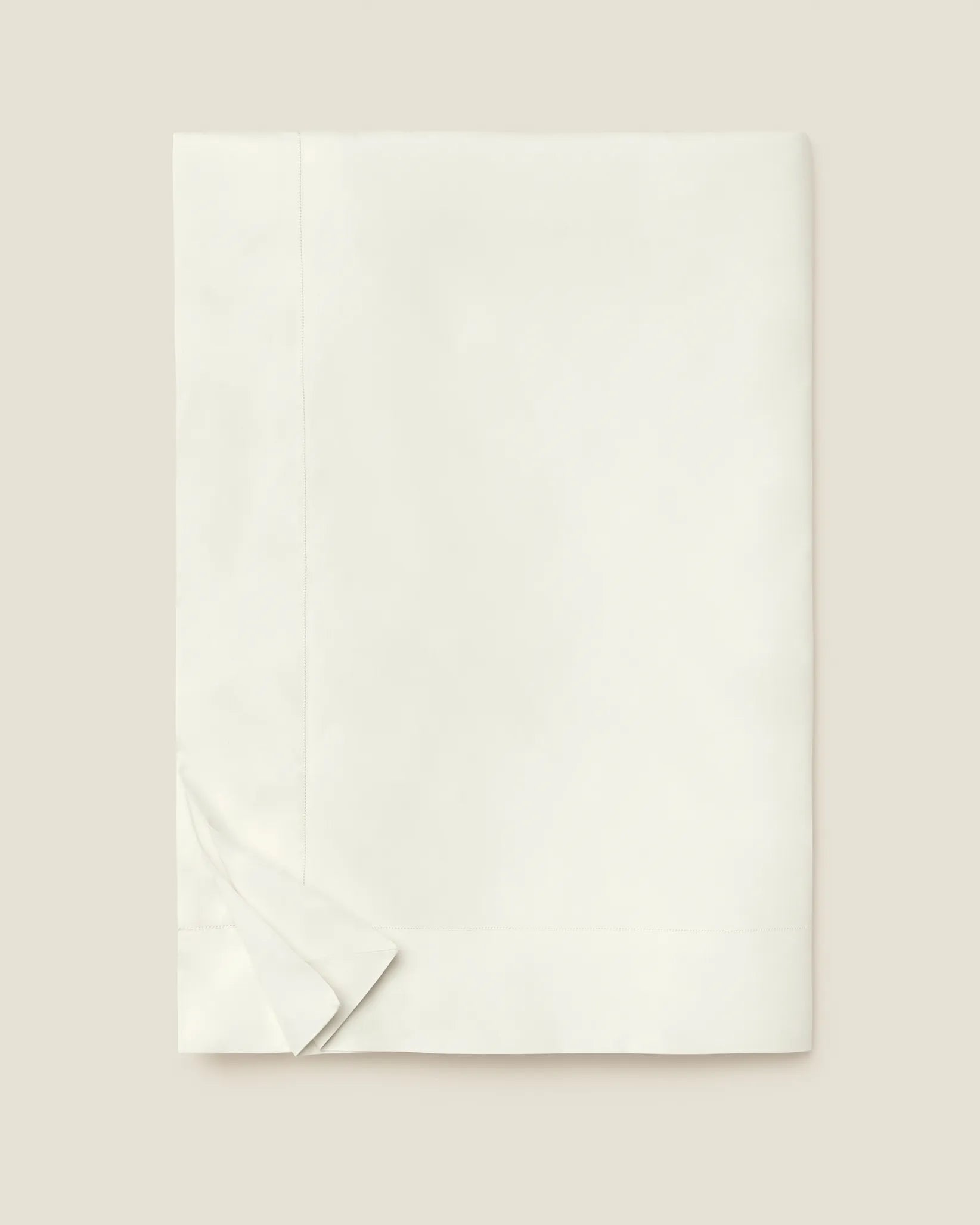 Angel Luxe Ivory Duvet cover folded