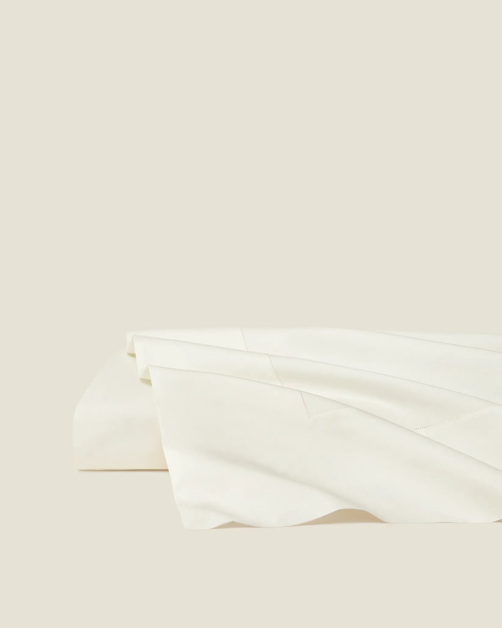 Angel Luxe Ivory flat sheet