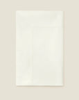 Angel Luxe Ivory flat sheet folded
