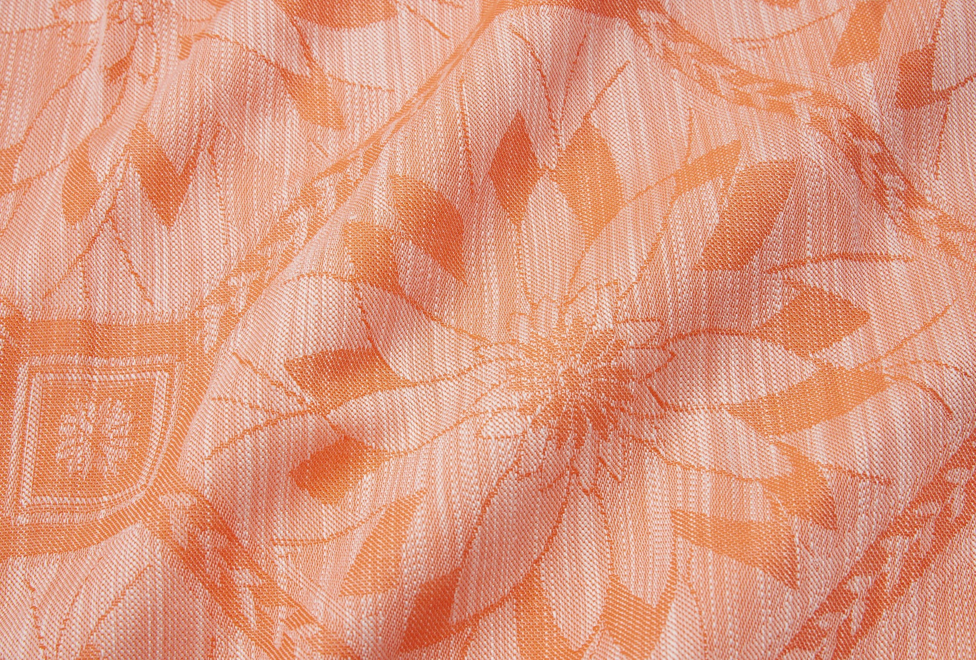 Impero Throw orange close up texture