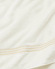 Tre Righe Ivory/beige bath towels texture