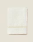 Tre Righe Ivory/Beige Hand towel folded