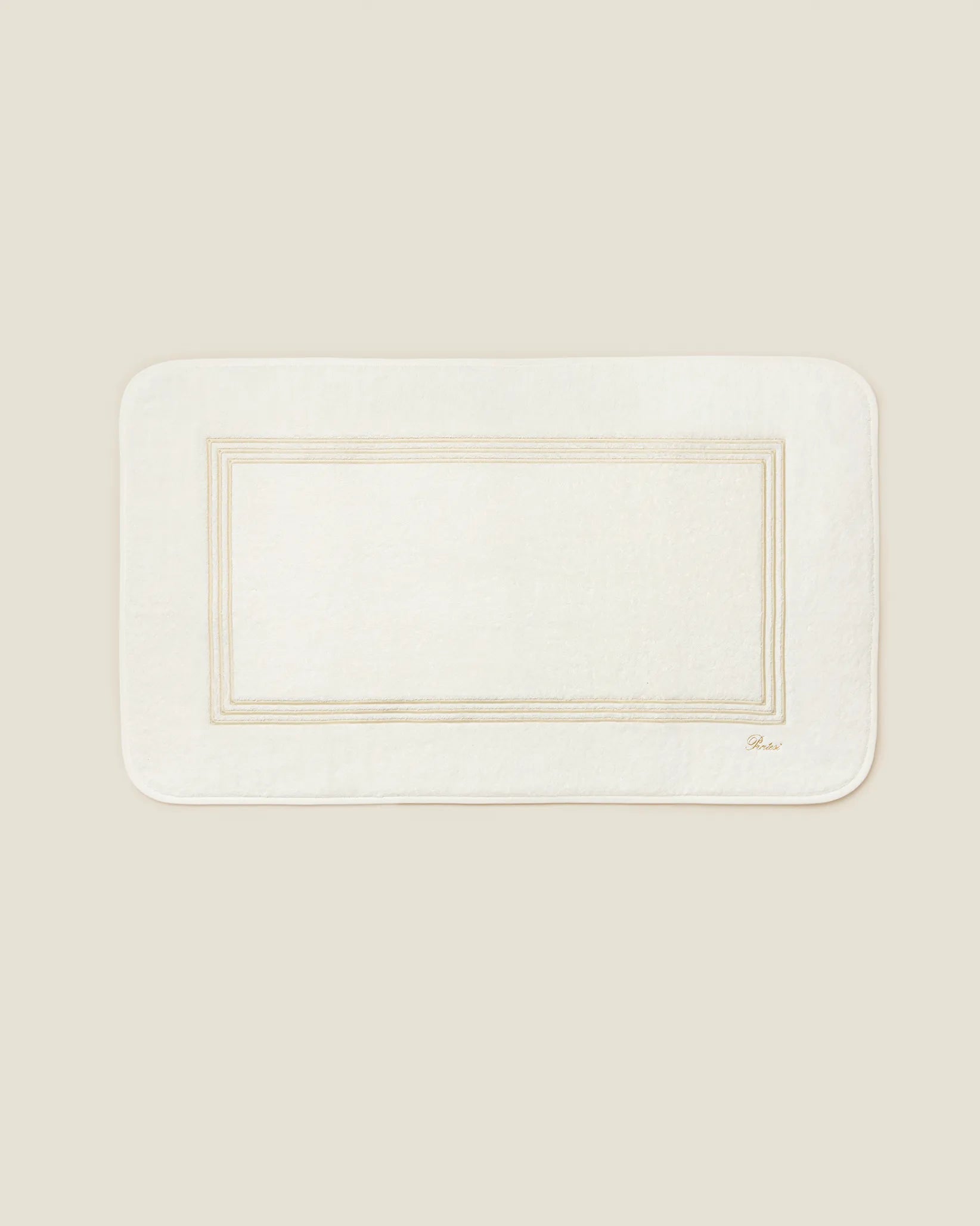 Tre Righe Ivory/beige tub mat
