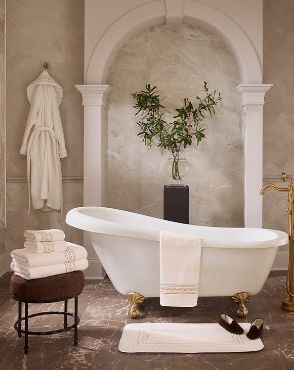 Impero Ivory Bath Collection