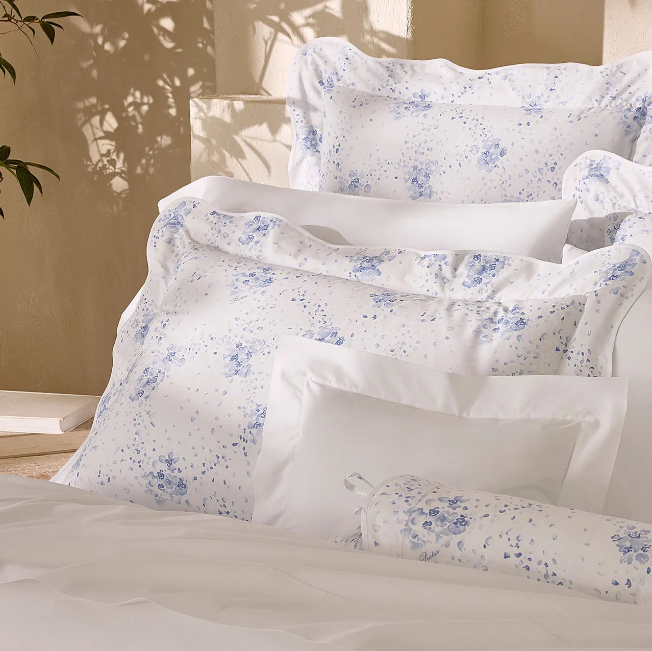 M'ama non M'ama and angel luxe pillowcases and shams
