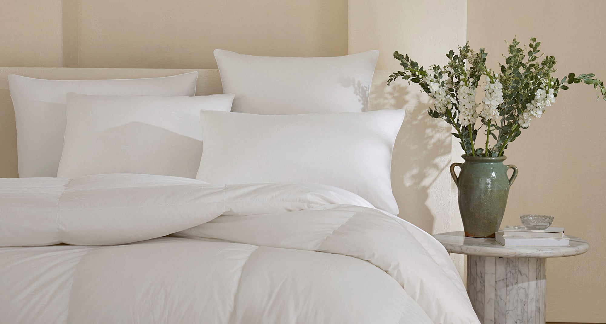 Divino pillows and duvet 