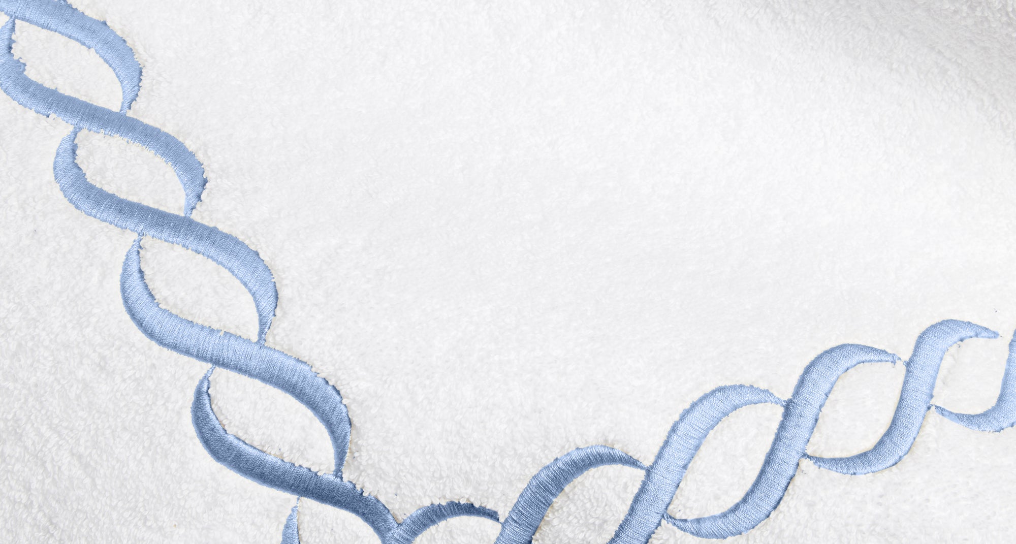 Treccia medium blue bath texture