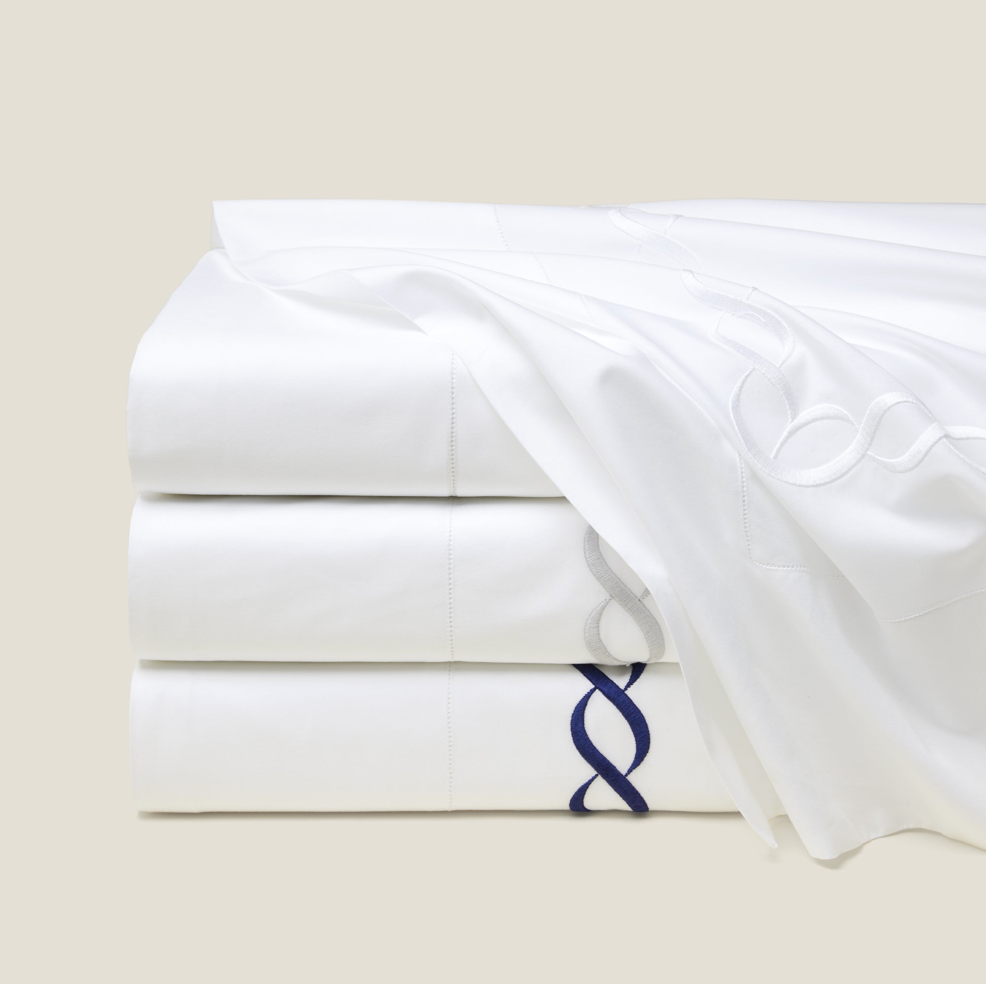 Treccia Moderno flat sheet stack