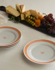 Pratesi x Ginori 1735 Tre Righe Dessert Plates