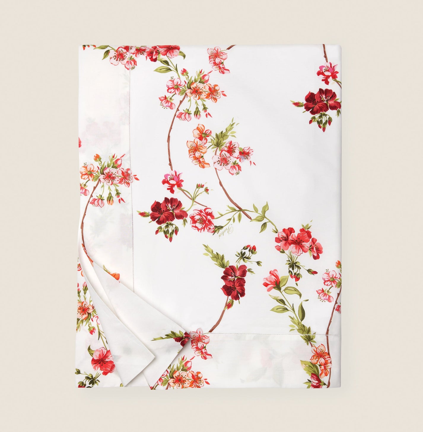 Fresia Duvet Cover Luxury Floral Duvet Cover Pratesi