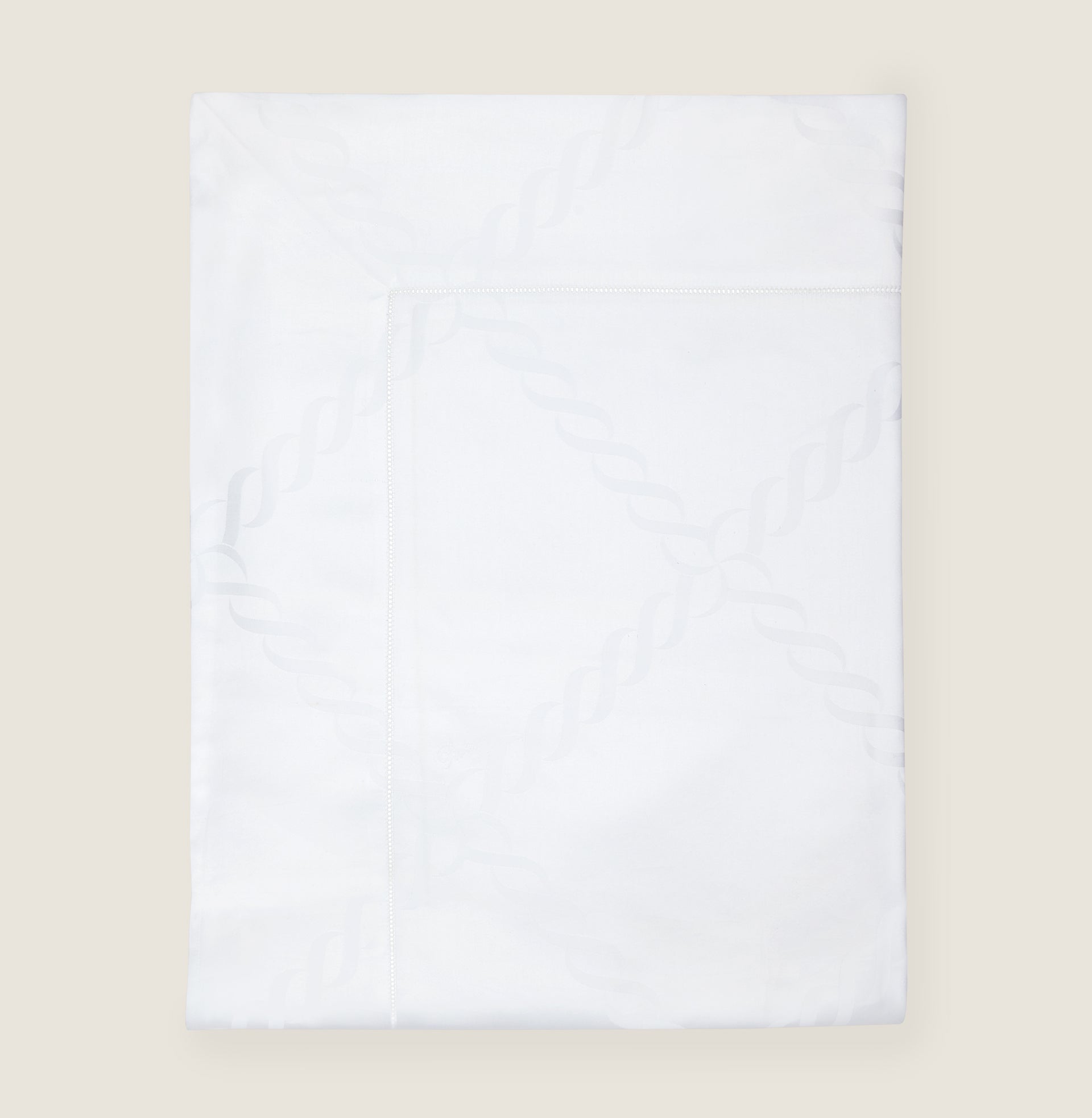 Ori Treccia flat sheet white folded