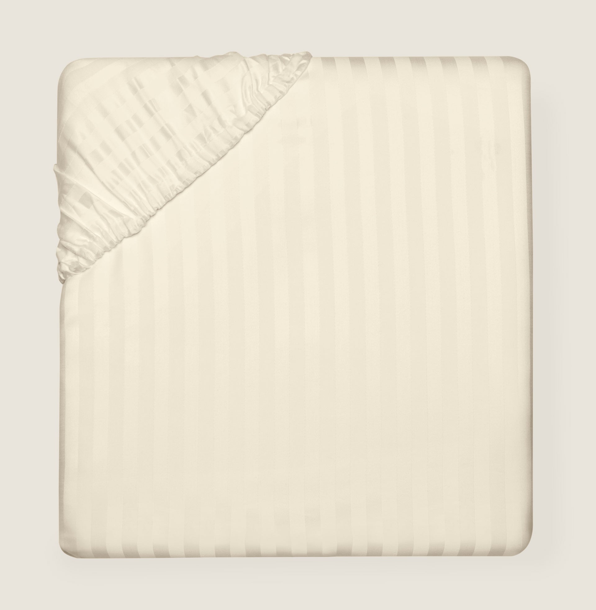 Raso Rigato Fitted Sheet Luxury Jacquard Bedding Pratesi